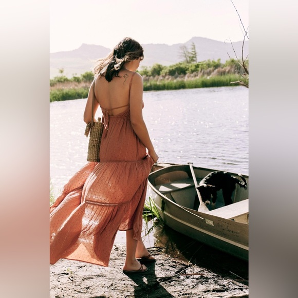 L*SPACE REVOLVE NWT SUNRISE ESCAPE MAXI DRESS - Picture 9 of 13